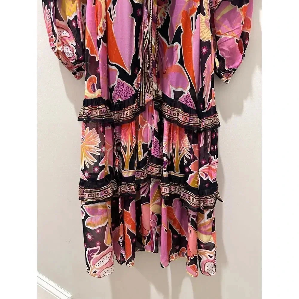 Farm Rio Enchanted Nature Dress - Picture 9 of 17